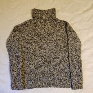 Heather Gray Turtle Neck Sweater